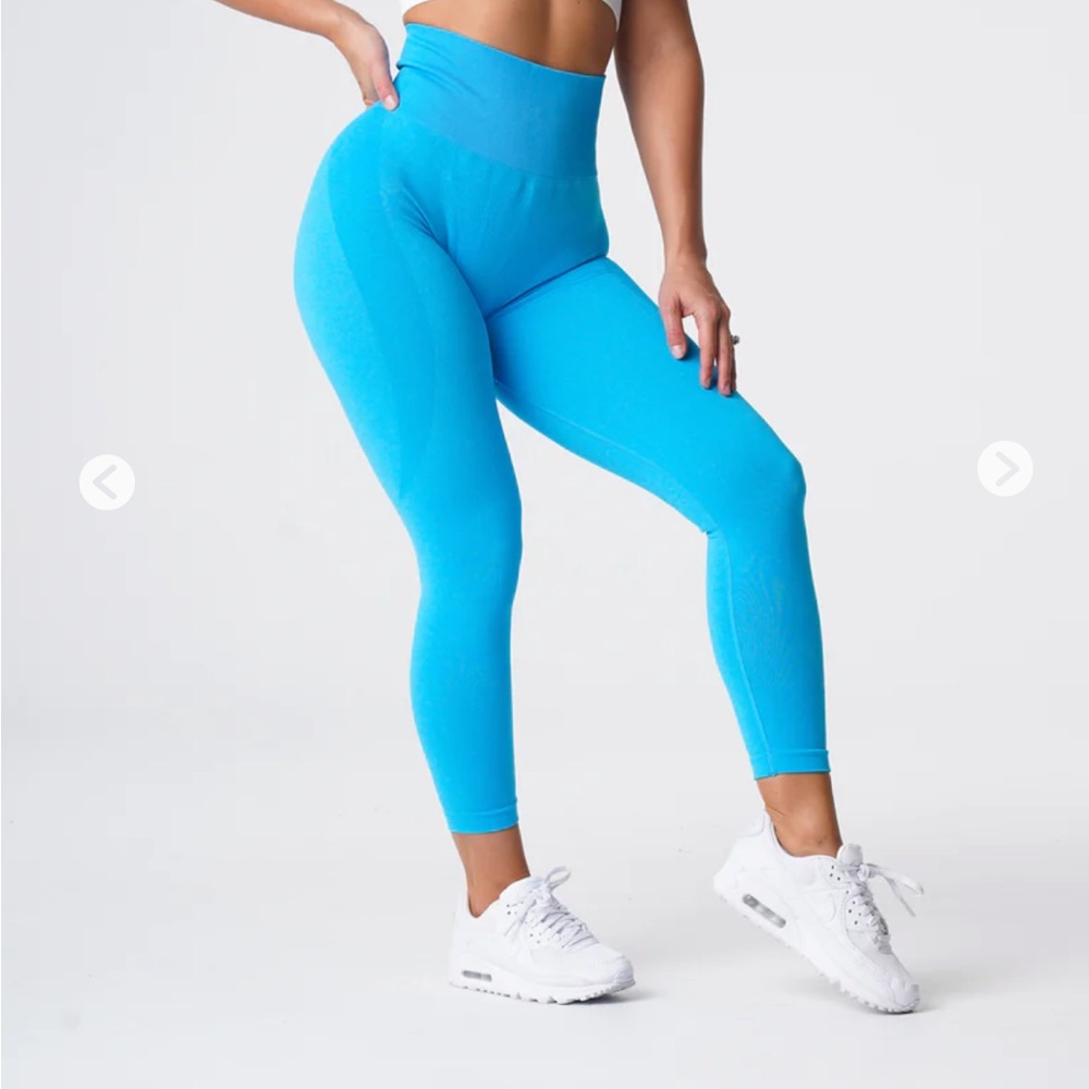 NVGTN Caribbean Blue Contour Seamless Legging